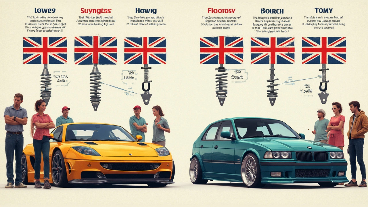Lowering Springs versus Coilovers