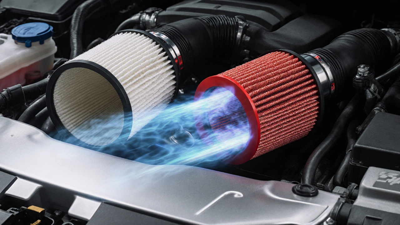 Do High‑Flow Air Filters Really Boost MPG? Facts & Test Results