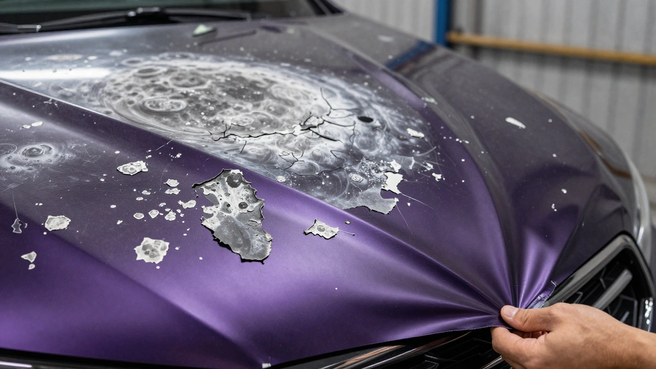 Can You Wrap a Car With Bad Paint? Truth About Vinyl Over Peeling Paint